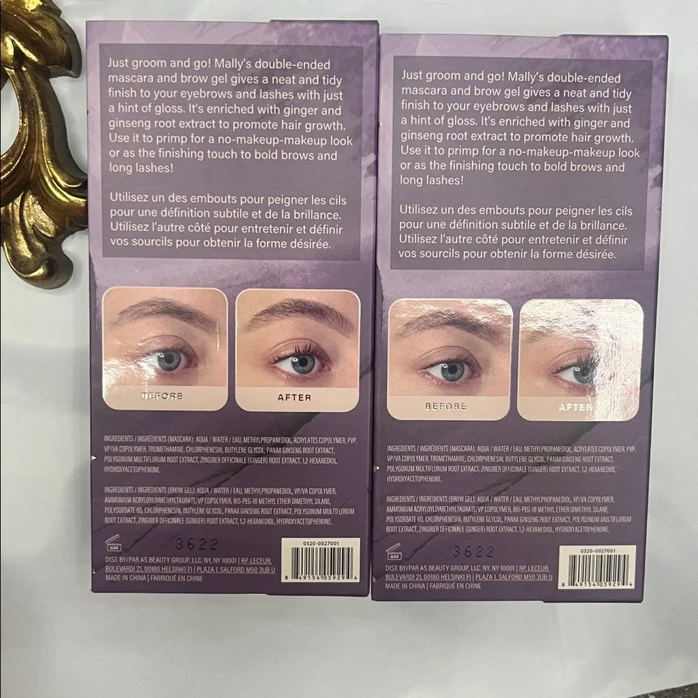NEW Mally Beauty Double-Ended Mascara and Brow Gel